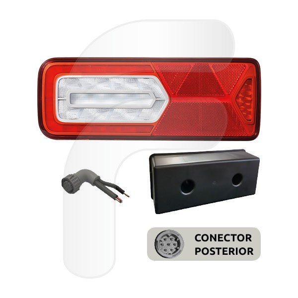 REAR LAMPS REAR LAMPS WITH TRIANGLE LEFT